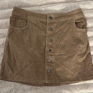 Express mini skirt size 4 new button front supersoft skirt